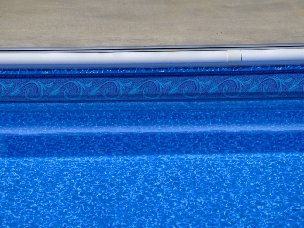 Antebellum vinyl swimming pool liner in 20mil